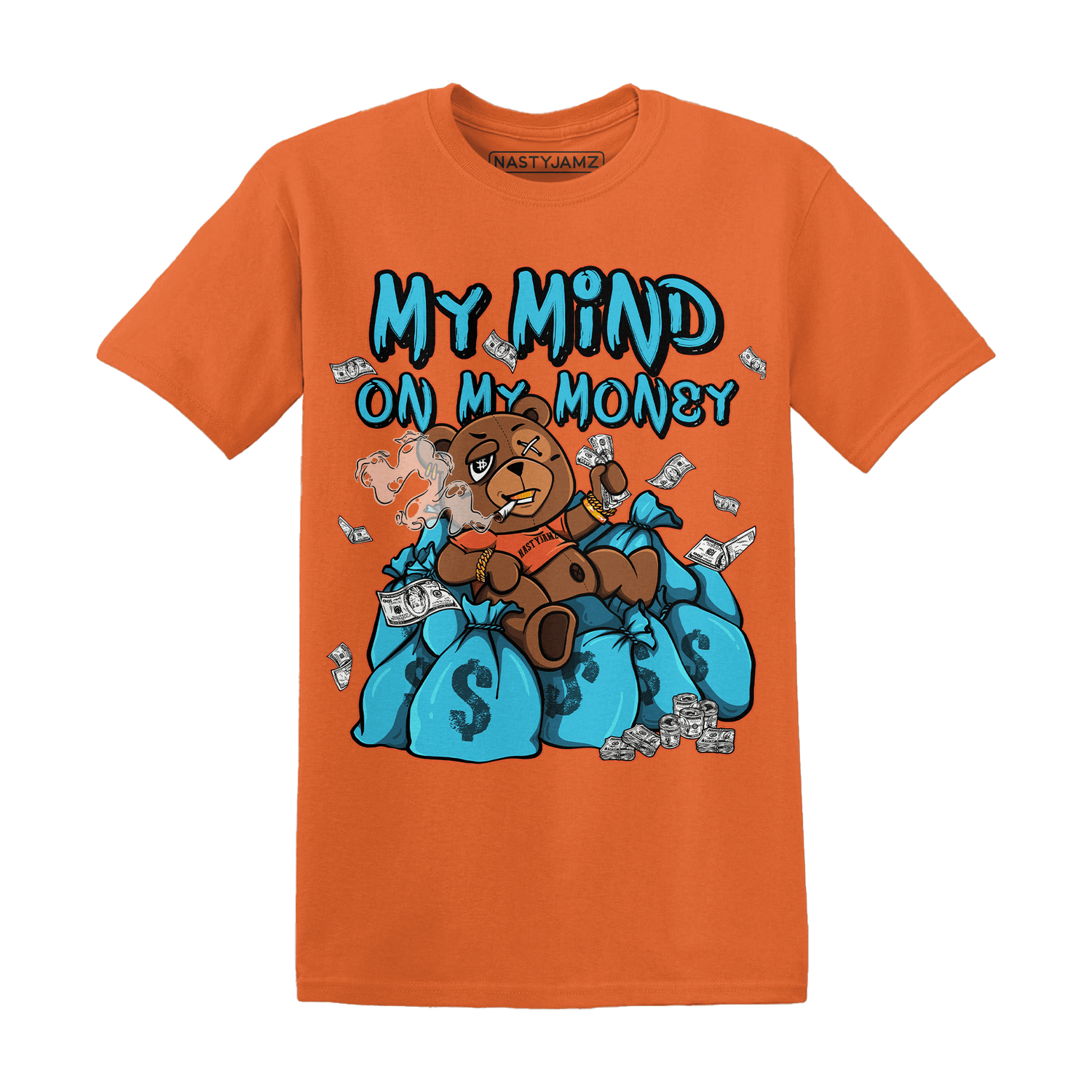 Dunk Low Dolphins T Shirt Match My Mind On My Money BER - NastyJamz