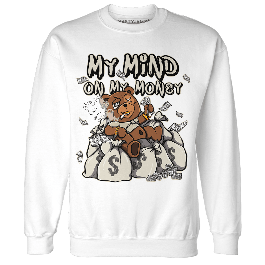 Gratitude 11s Sweatshirt Match My Mind On My Money BER - NastyJamz