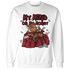 Cherry 12s Sweatshirt Match My Mind On My Money BER - NastyJamz