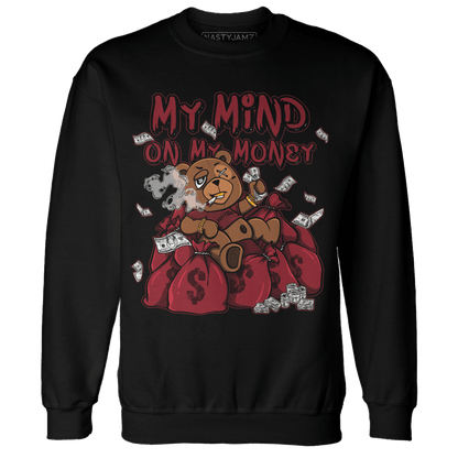 Cherry 12s Sweatshirt Match My Mind On My Money BER - NastyJamz