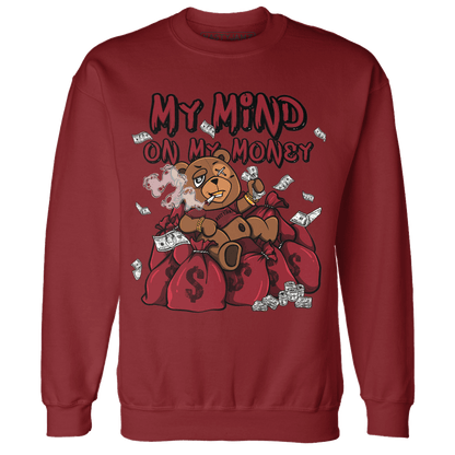 Cherry 12s Sweatshirt Match My Mind On My Money BER - NastyJamz