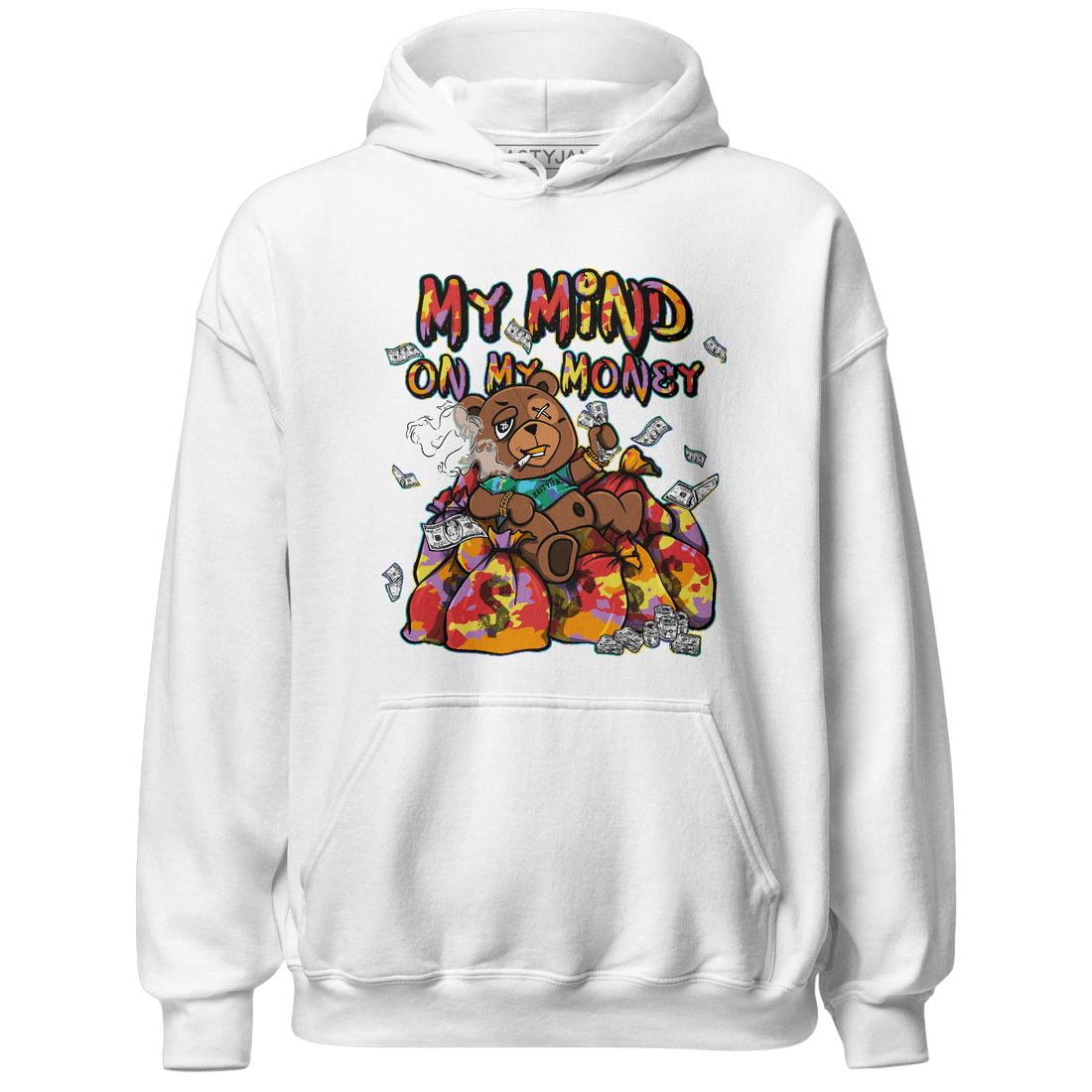 Mid GS Six Championships 1s Hoodie Match My Mind On My Money BER - NastyJamz