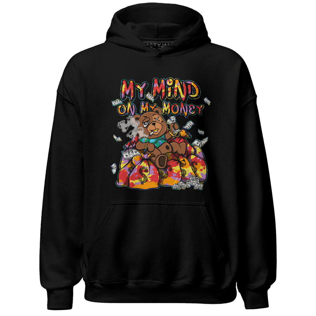 Mid GS Six Championships 1s Hoodie Match My Mind On My Money BER - NastyJamz