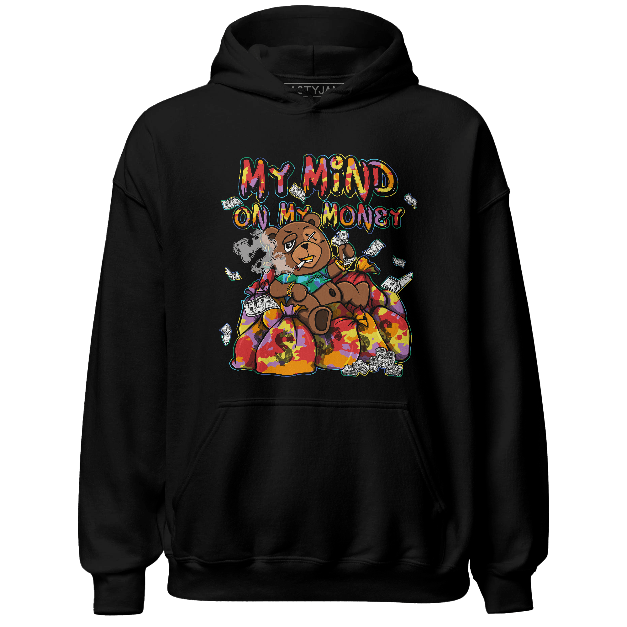 Mid GS Six Championships 1s Hoodie Match My Mind On My Money BER - NastyJamz