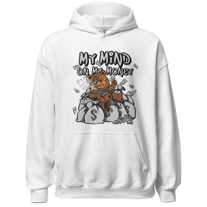 Retro High OG Black White 1s Hoodie Match My Mind On My Money BER - NastyJamz