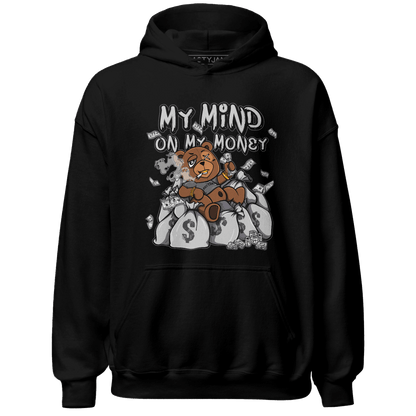 Retro High OG Black White 1s Hoodie Match My Mind On My Money BER - NastyJamz