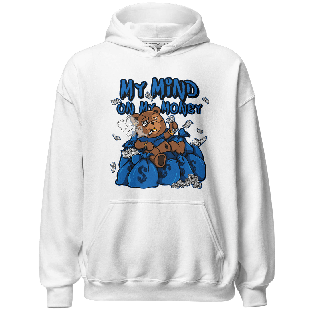Royal Reimagined 1s Hoodie Match My Mind On My Money BER - NastyJamz