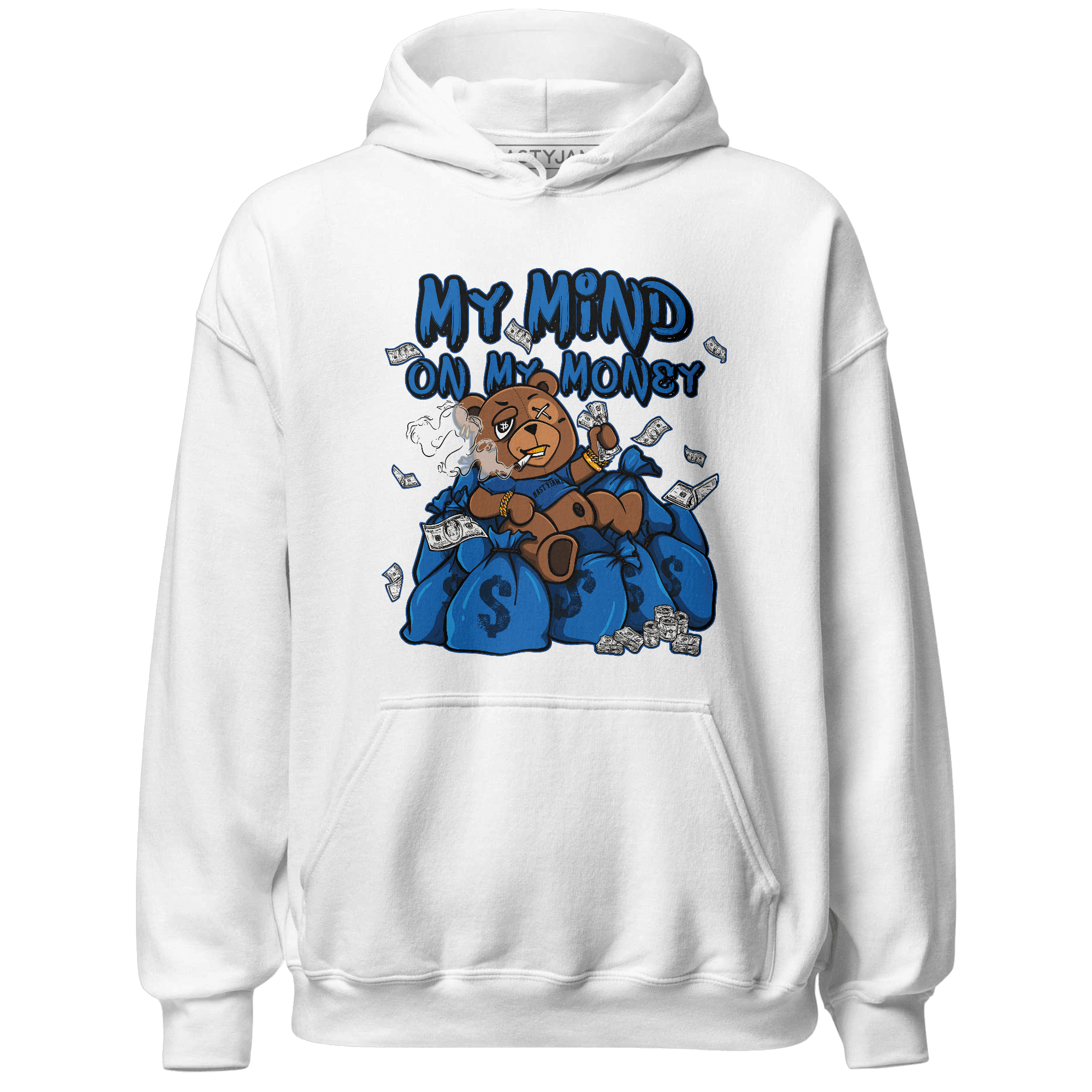 Royal Reimagined 1s Hoodie Match My Mind On My Money BER - NastyJamz