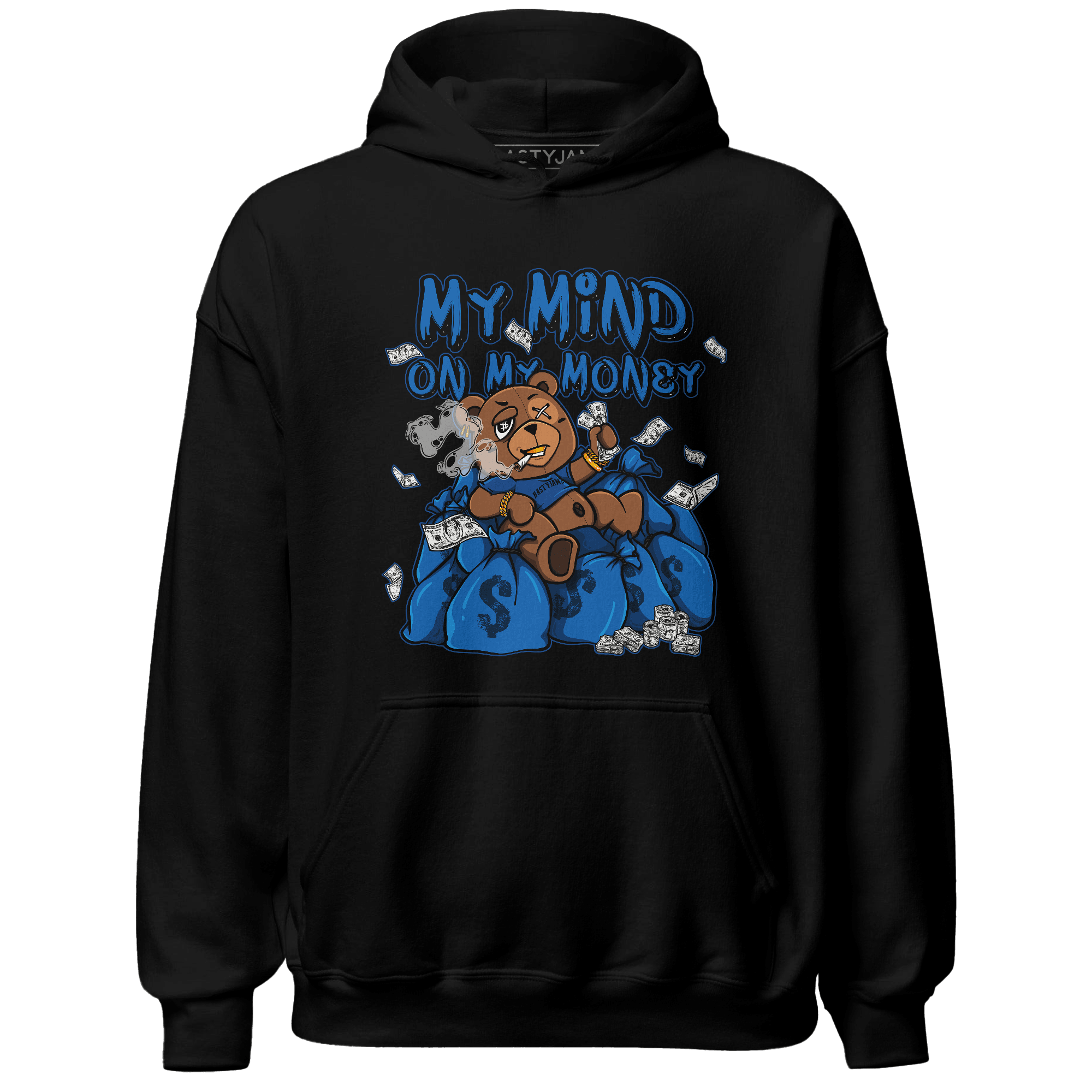 Royal Reimagined 1s Hoodie Match My Mind On My Money BER - NastyJamz