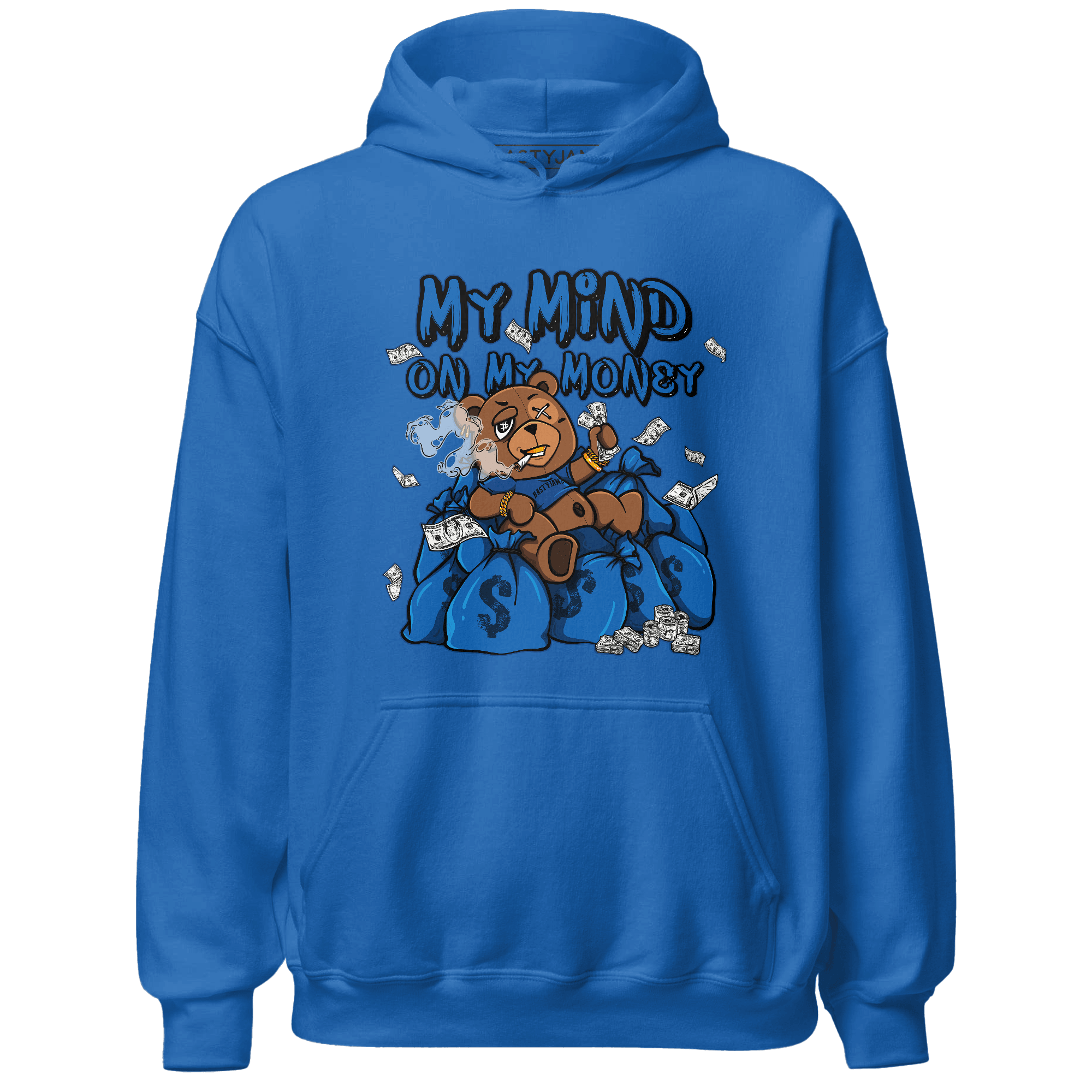 Royal Reimagined 1s Hoodie Match My Mind On My Money BER - NastyJamz
