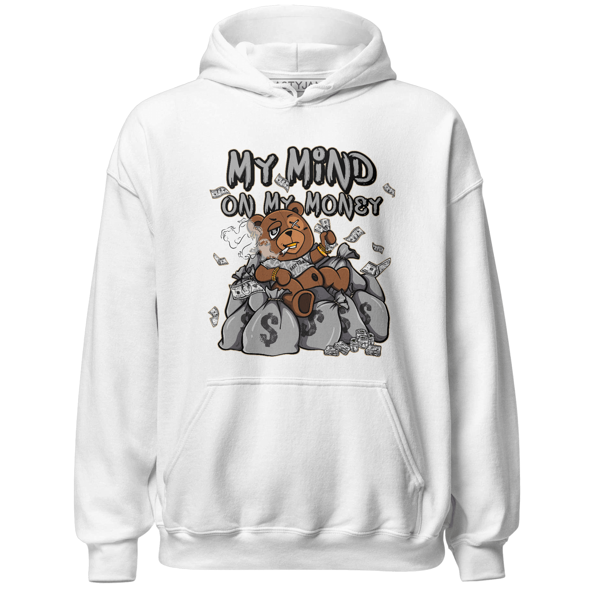 Craft Ivory 3s Hoodie Match My Mind On My Money BER - NastyJamz