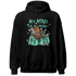 Green Glow 3s Hoodie Match My Mind On My Money BER - NastyJamz