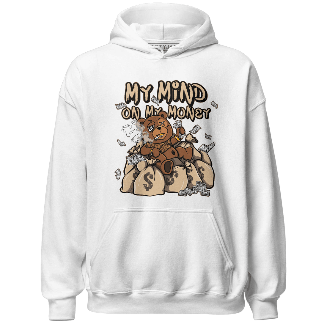 Palomino 3s Hoodie Match My Mind On My Money BER - NastyJamz