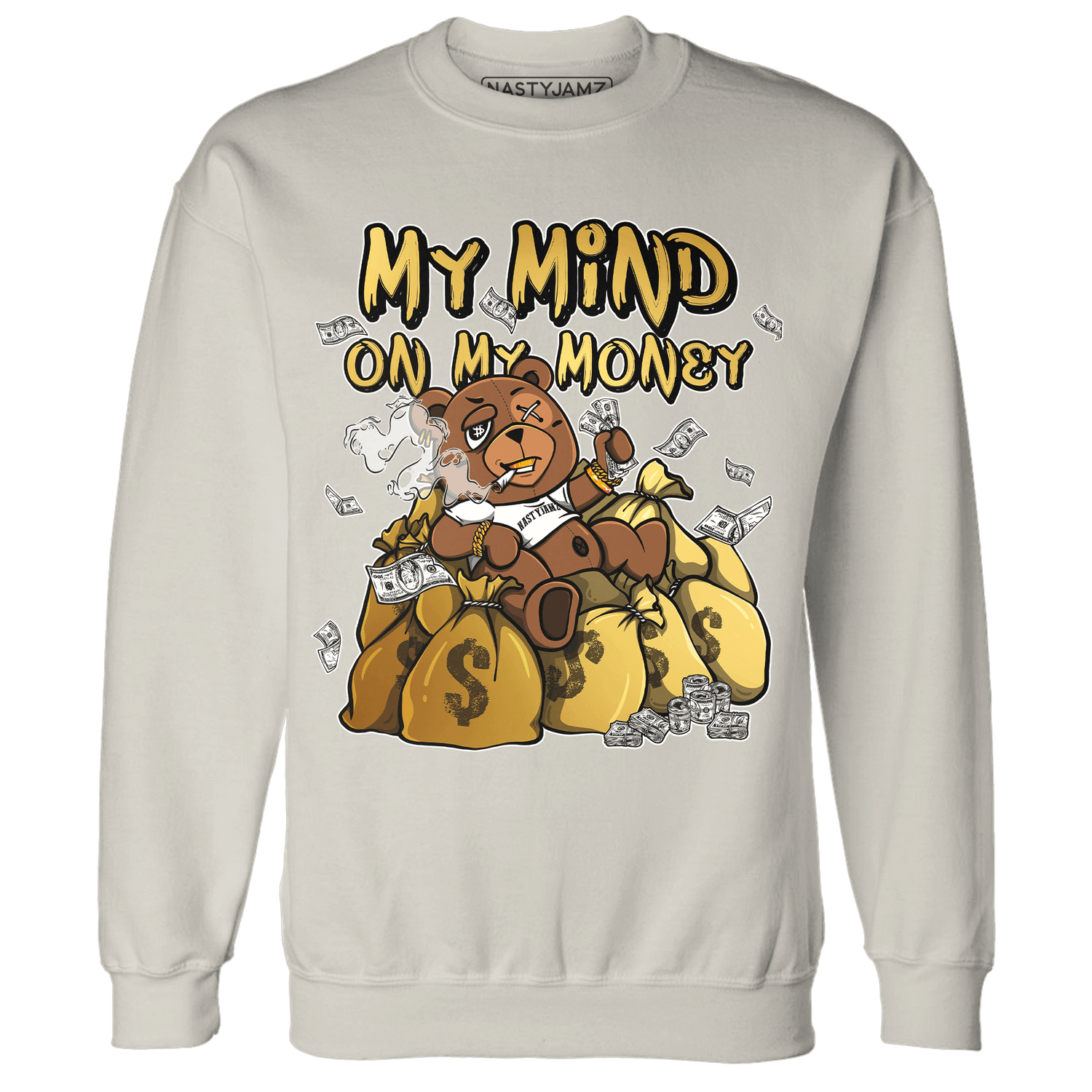 Sail 4s Sweatshirt Match My Mind On My Money BER - NastyJamz