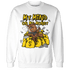 Thunder 4s Sweatshirt Match My Mind On My Money BER - NastyJamz