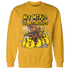 Thunder 4s Sweatshirt Match My Mind On My Money BER - NastyJamz