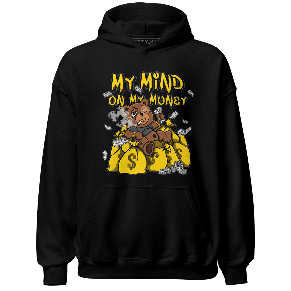 Thunder 4s Hoodie Match My Mind On My Money BER - NastyJamz