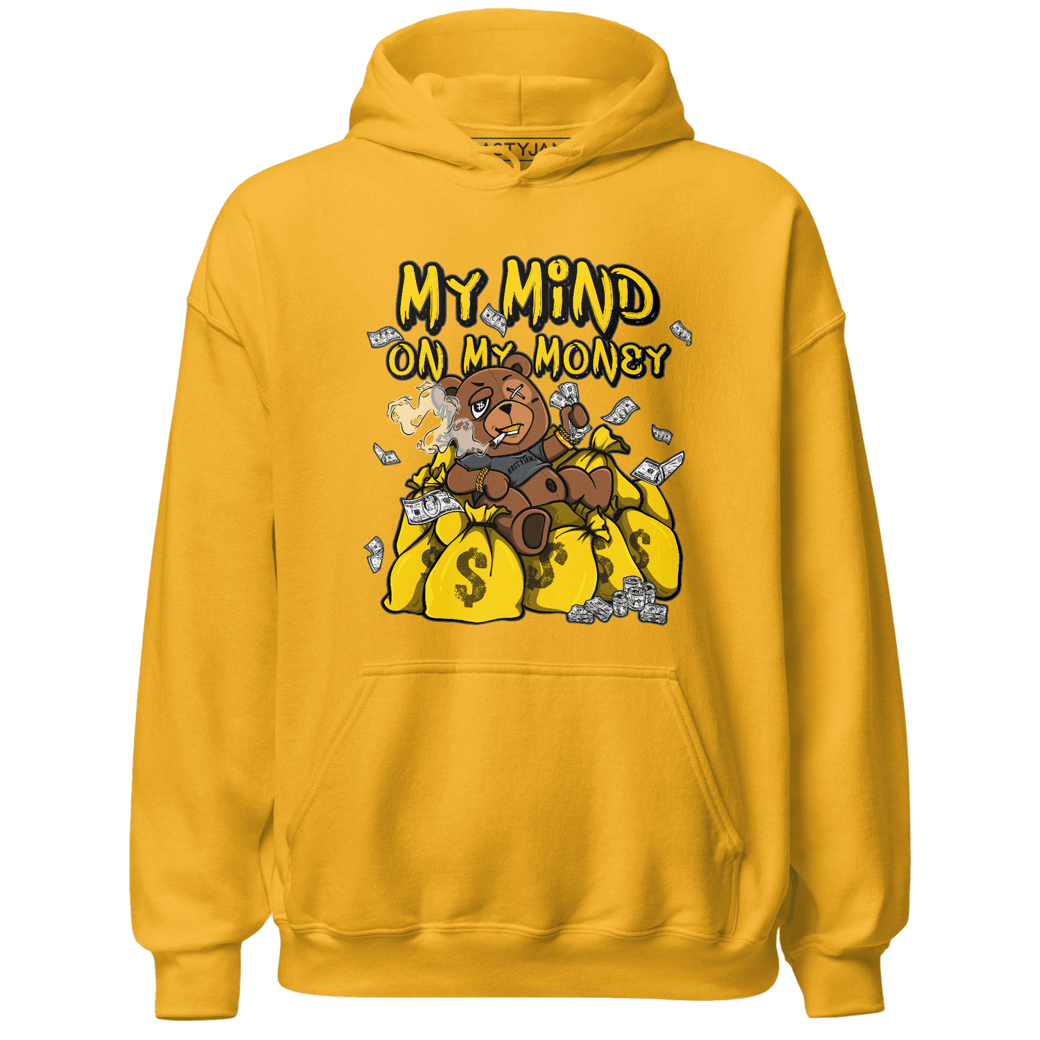 Thunder 4s Hoodie Match My Mind On My Money BER - NastyJamz