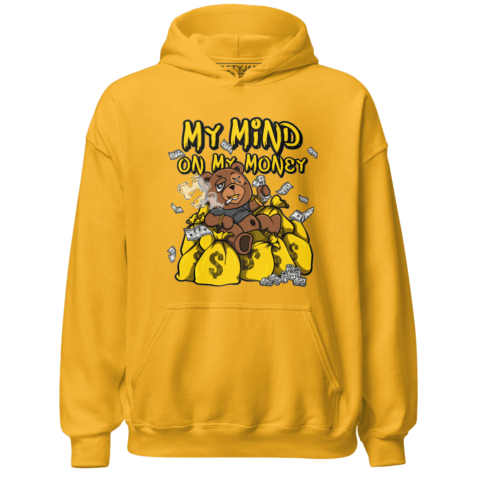 Thunder 4s Hoodie Match My Mind On My Money BER - NastyJamz