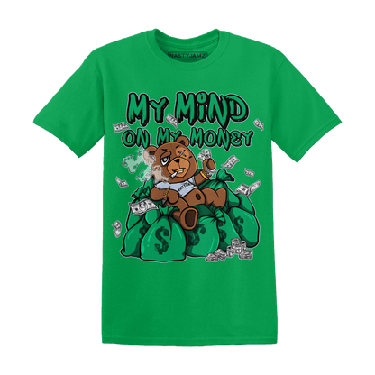 Lucky Green 5s T Shirt Match My Mind On My Money BER - NastyJamz