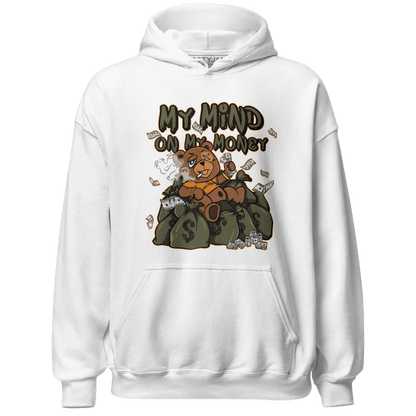 Olive 5s Hoodie Match My Mind On My Money BER - NastyJamz