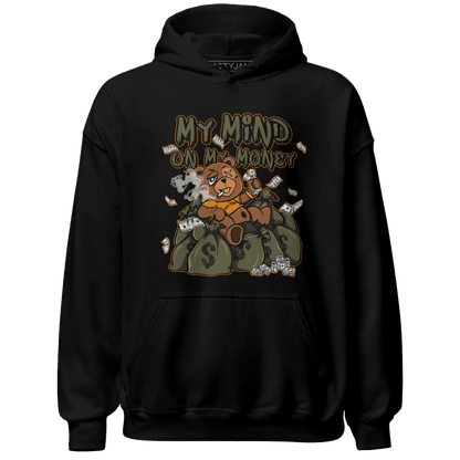 Olive 5s Hoodie Match My Mind On My Money BER - NastyJamz