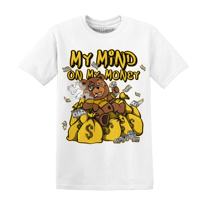 Yellow Ochre 6s T Shirt Match My Mind On My Money BER - NastyJamz