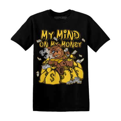 Yellow Ochre 6s T Shirt Match My Mind On My Money BER - NastyJamz