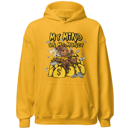 Yellow Ochre 6s Hoodie Match My Mind On My Money BER - NastyJamz