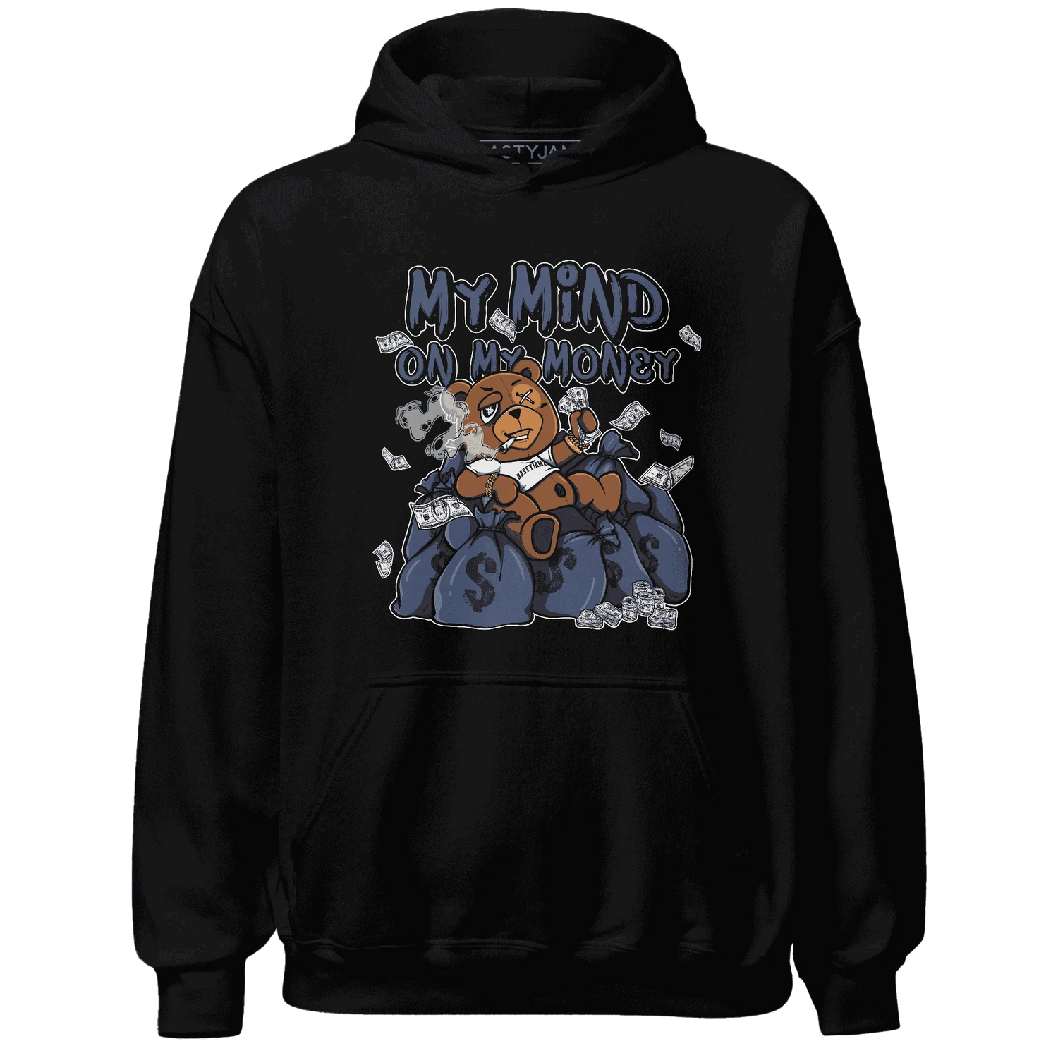 Low-Diffused-Blue-11s-Hoodie-Match-My-Money-On-My-Mind-BER