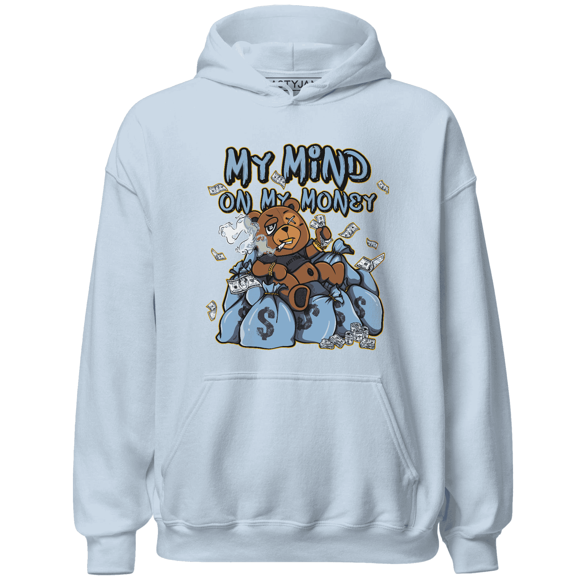 First In Flight 1s Hoodie Match My Money On My Mind BER - NastyJamz