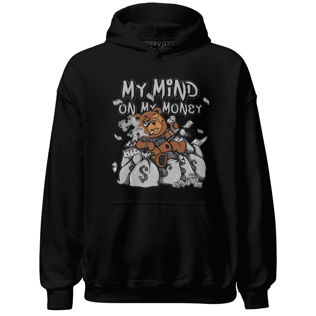 Cement-Grey-3s-Hoodie-Match-My-Money-On-My-Mind-BER