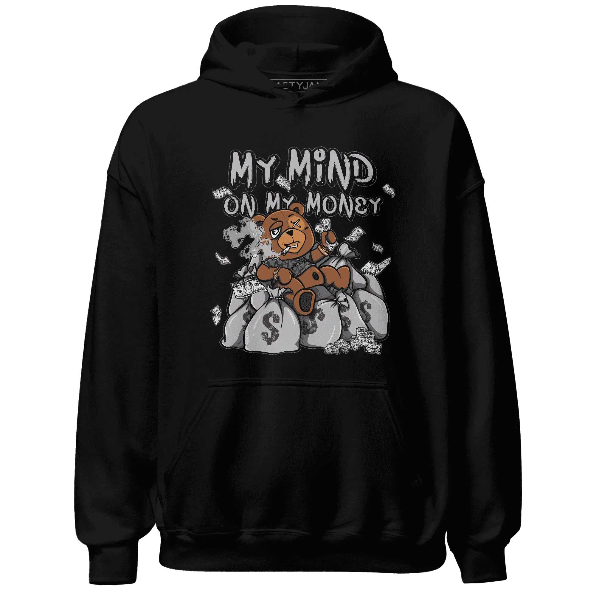 Cement-Grey-3s-Hoodie-Match-My-Money-On-My-Mind-BER