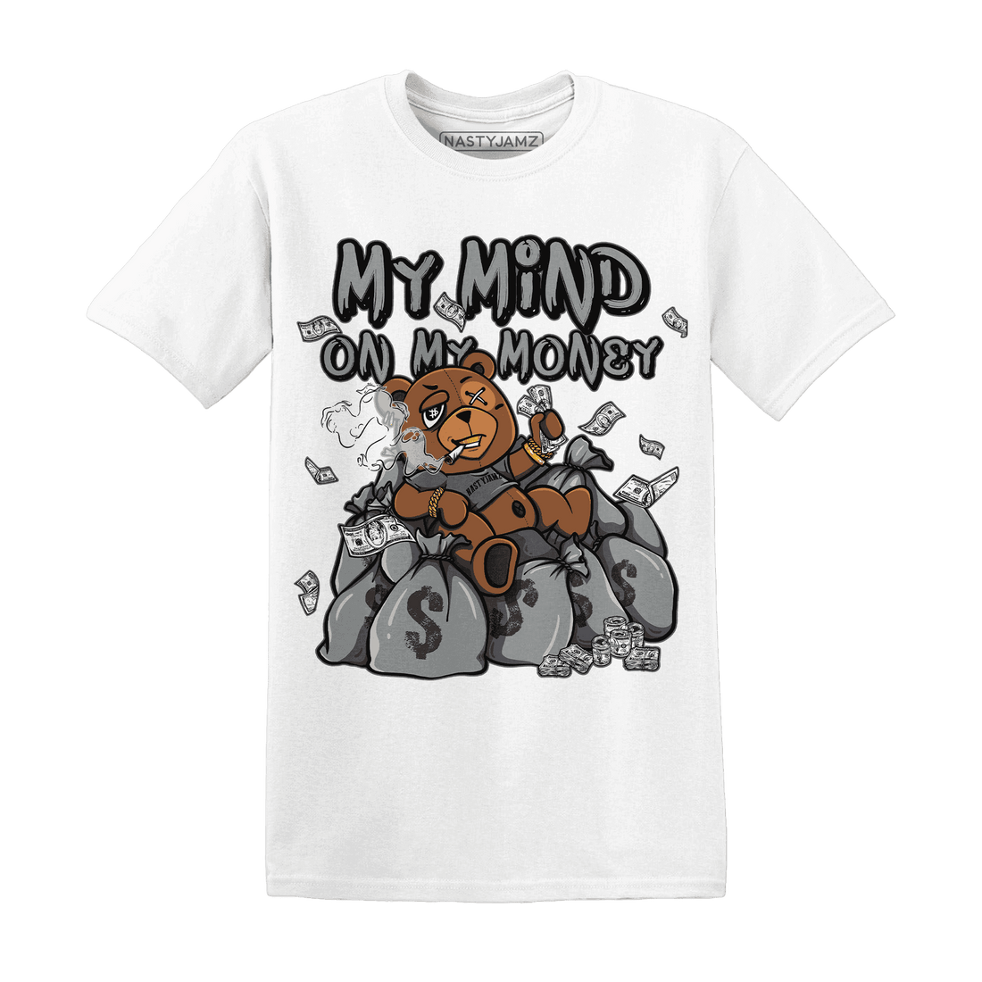 Paris Olympicsss 4s T Shirt Match My Money On My Mind BER - NastyJamz