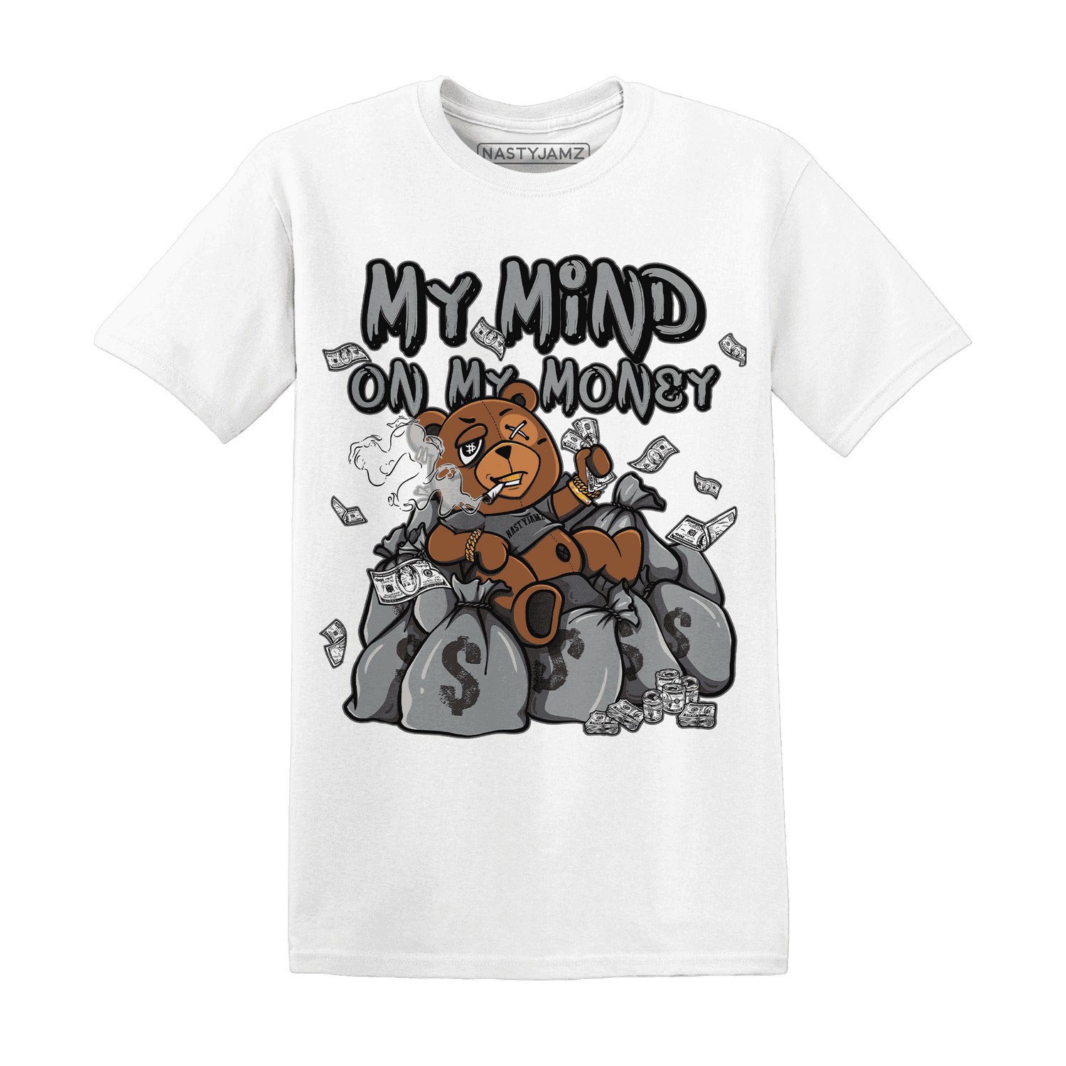 Paris Olympicsss 4s T Shirt Match My Money On My Mind BER - NastyJamz