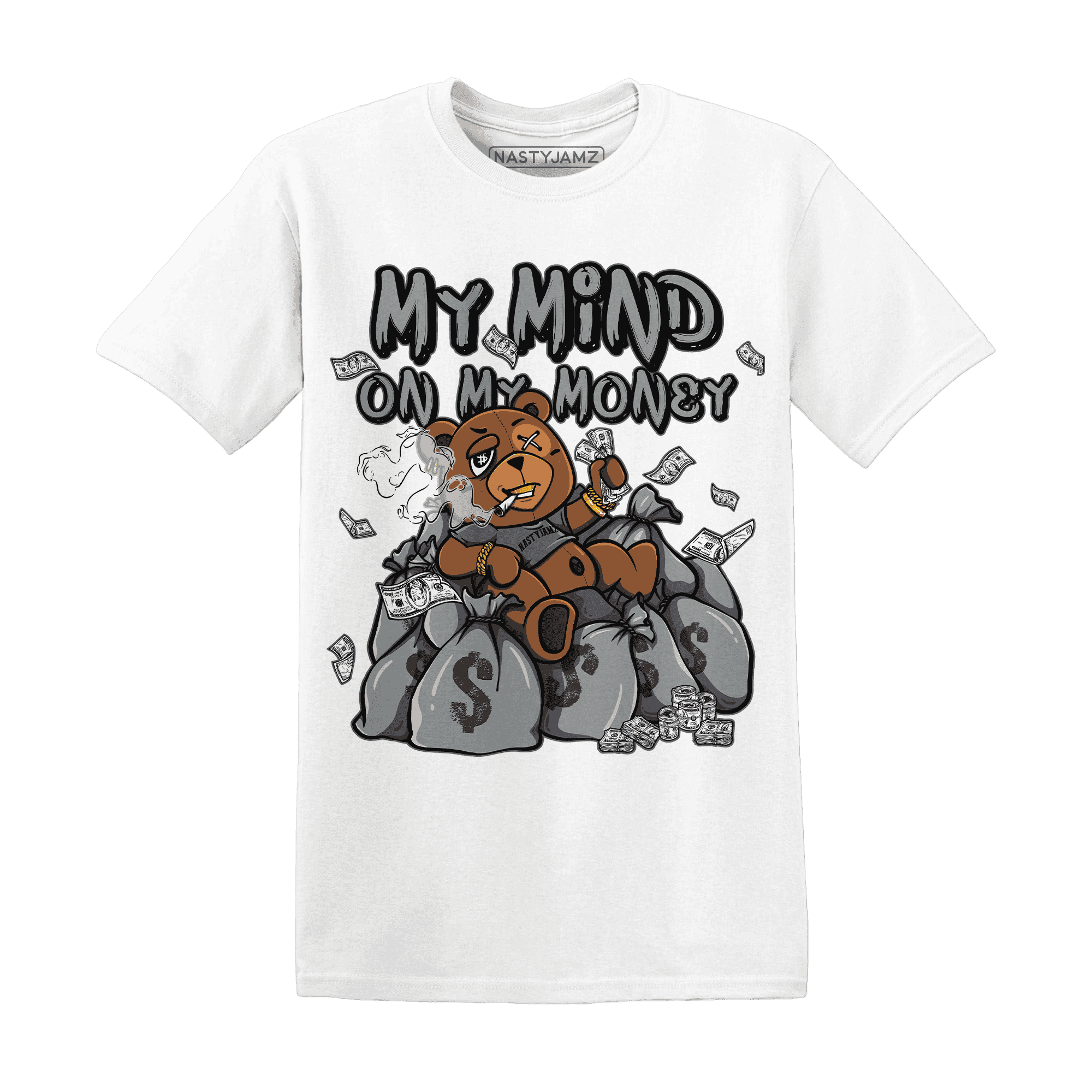 Paris Olympicsss 4s T Shirt Match My Money On My Mind BER - NastyJamz