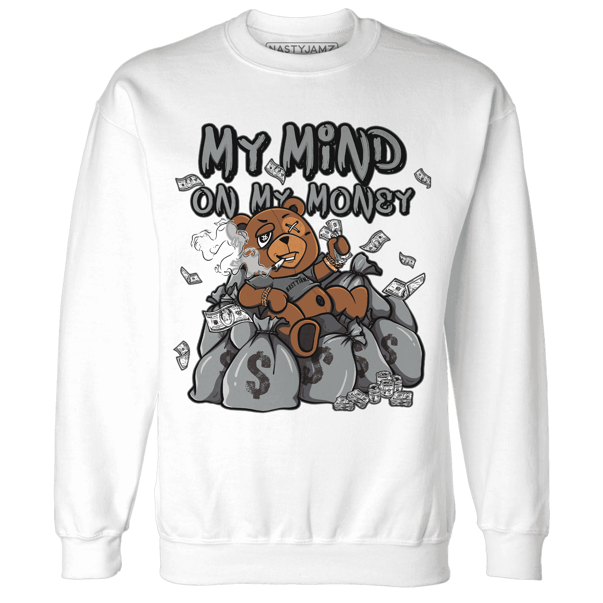 Paris Olympicsss 4s Sweatshirt Match My Money On My Mind BER - NastyJamz