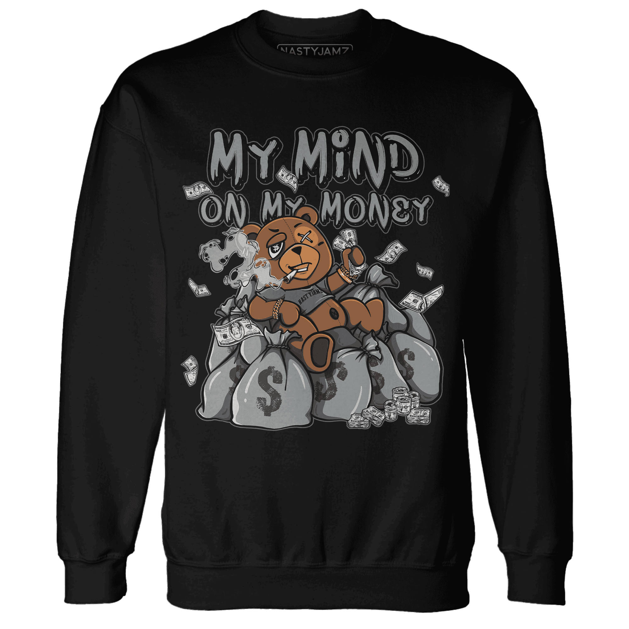 Paris Olympicsss 4s Sweatshirt Match My Money On My Mind BER - NastyJamz