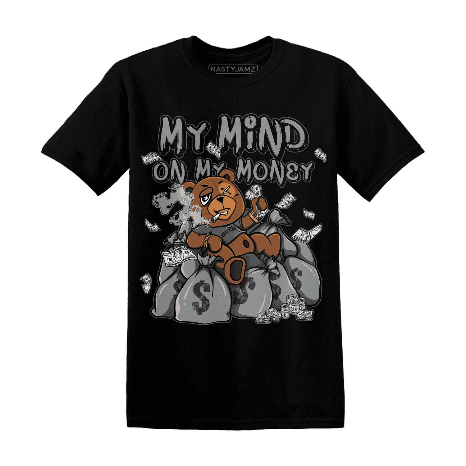 Paris Olympicsss 4s T Shirt Match My Money On My Mind BER - NastyJamz
