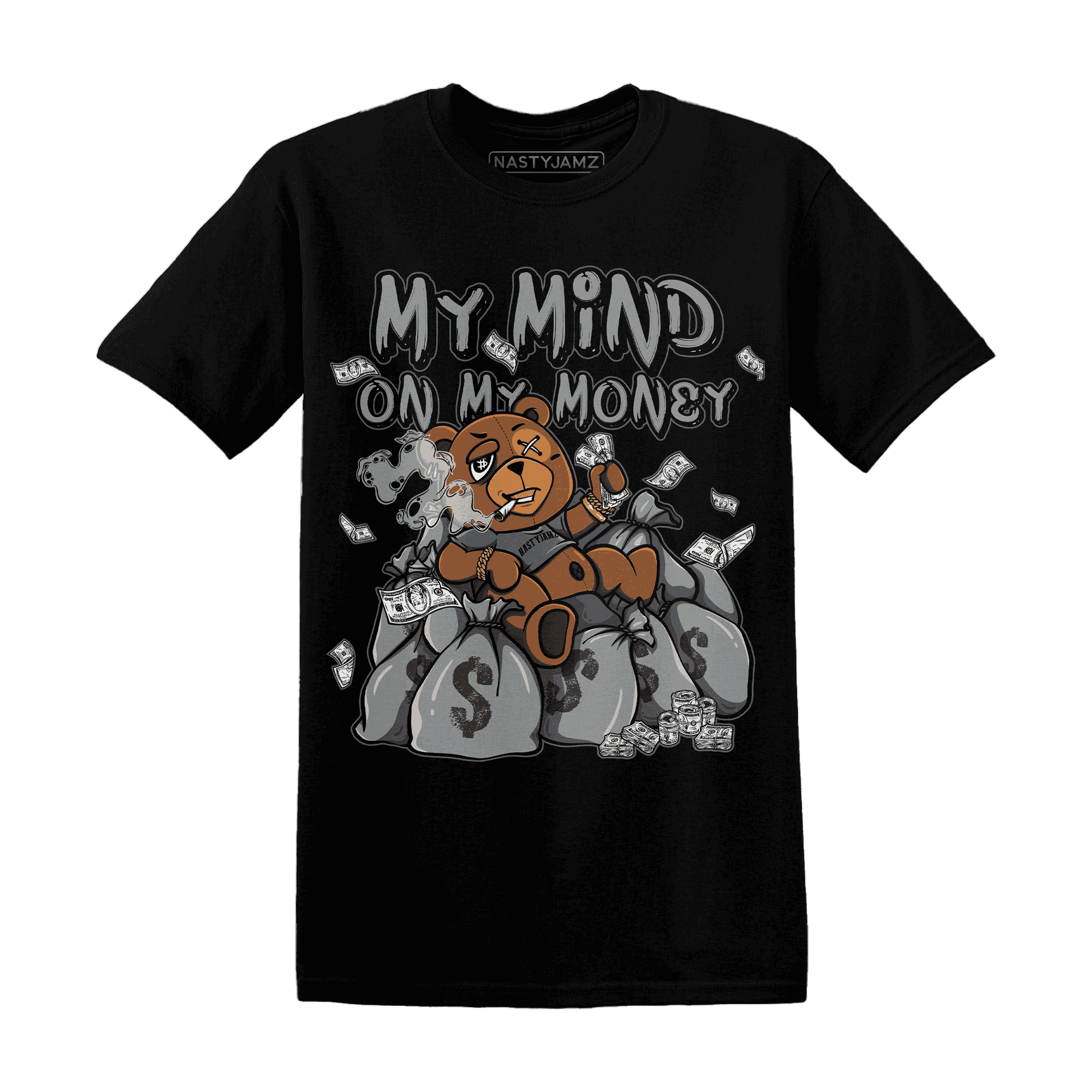Paris Olympicsss 4s T Shirt Match My Money On My Mind BER - NastyJamz