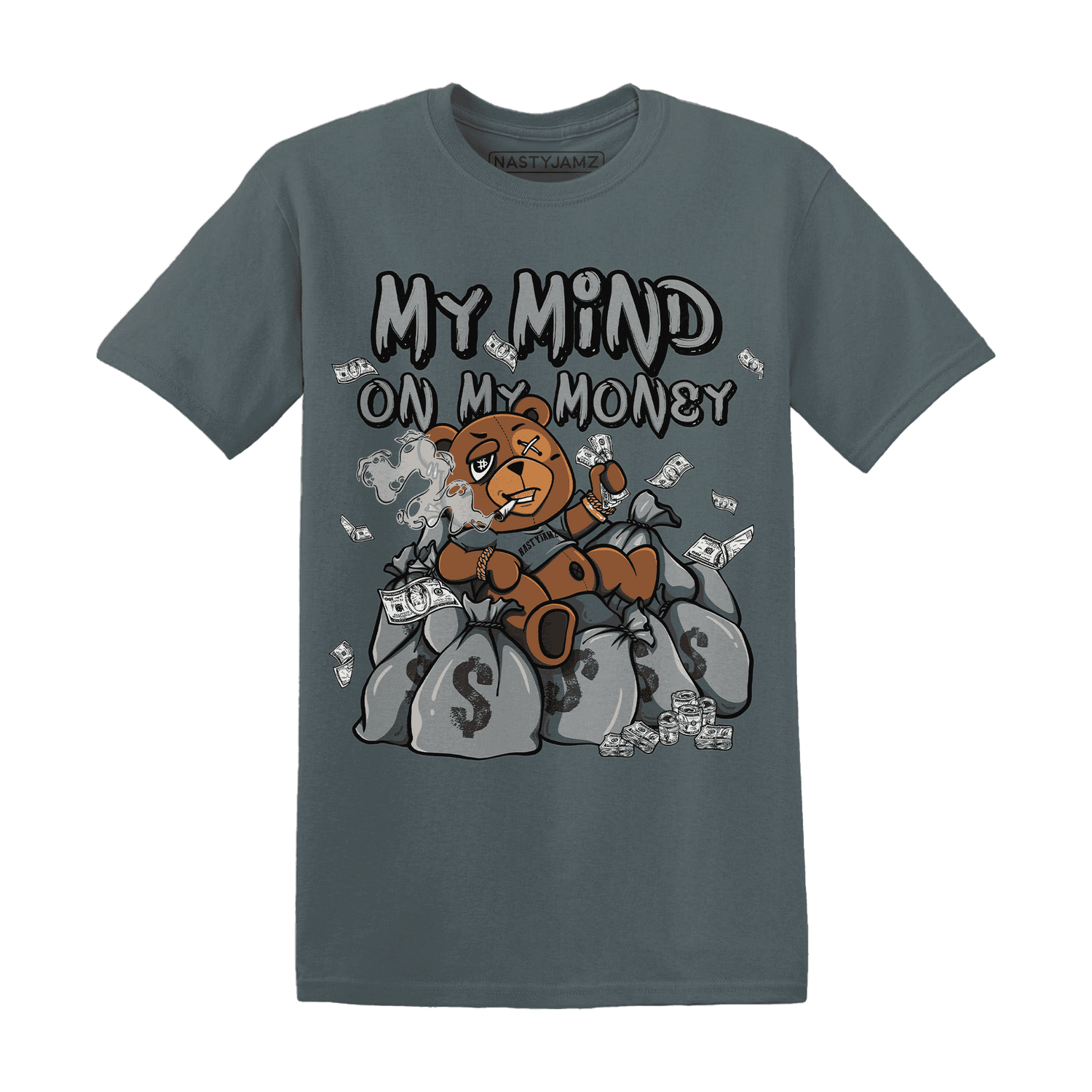 Paris Olympicsss 4s T Shirt Match My Money On My Mind BER - NastyJamz