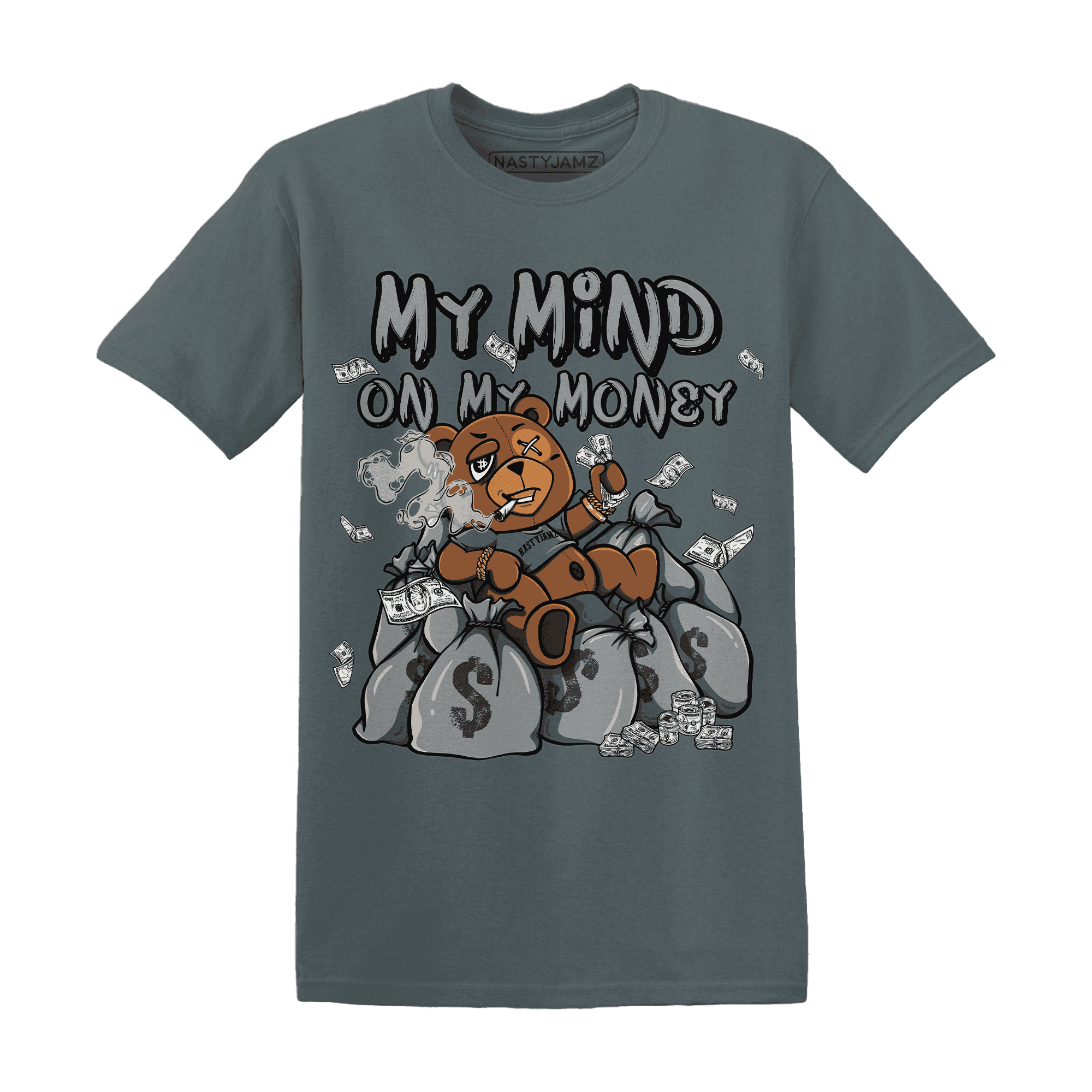 Paris Olympicsss 4s T Shirt Match My Money On My Mind BER - NastyJamz