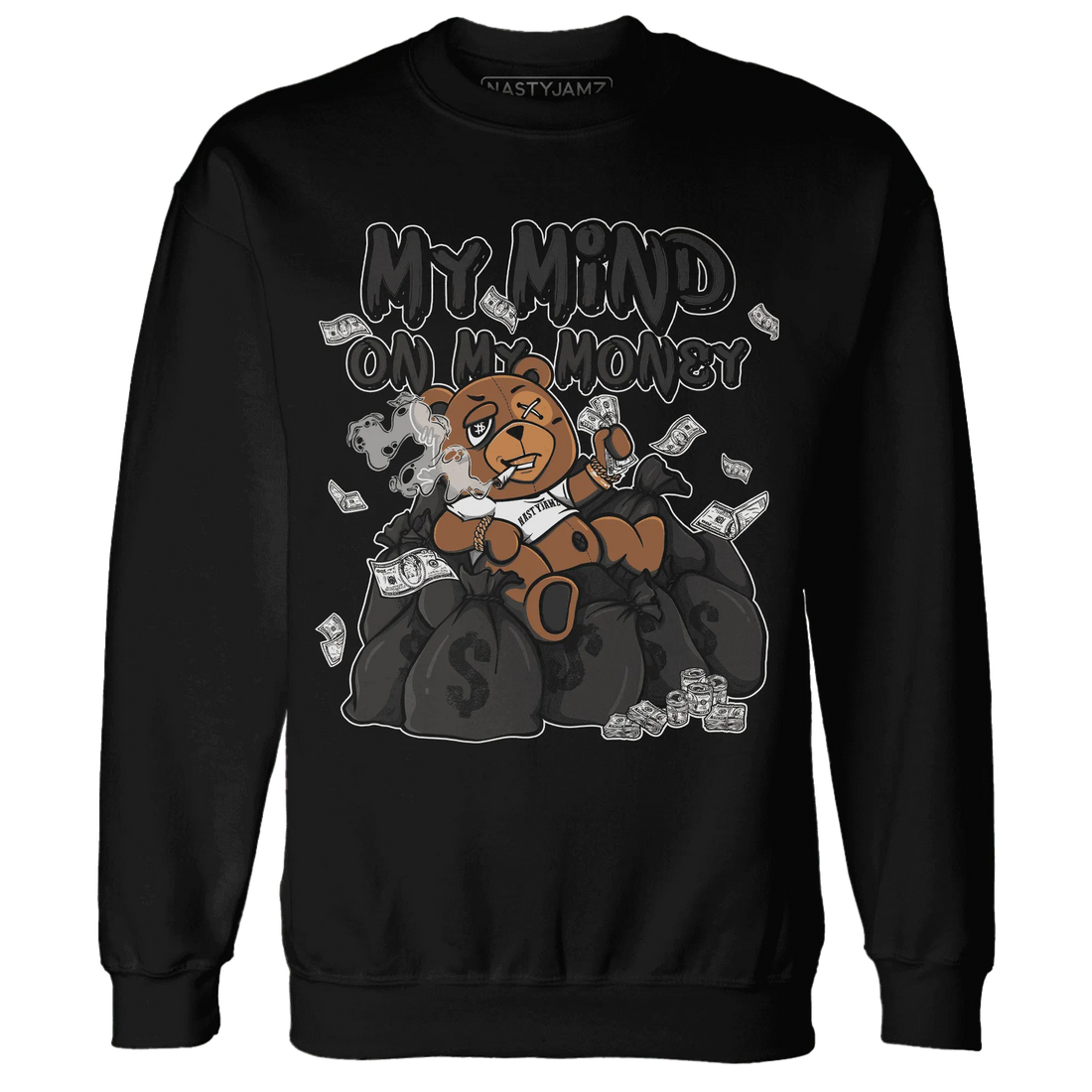 White-Thunder-4s-Sweatshirt-Match-My-Money-On-My-Mind-BER