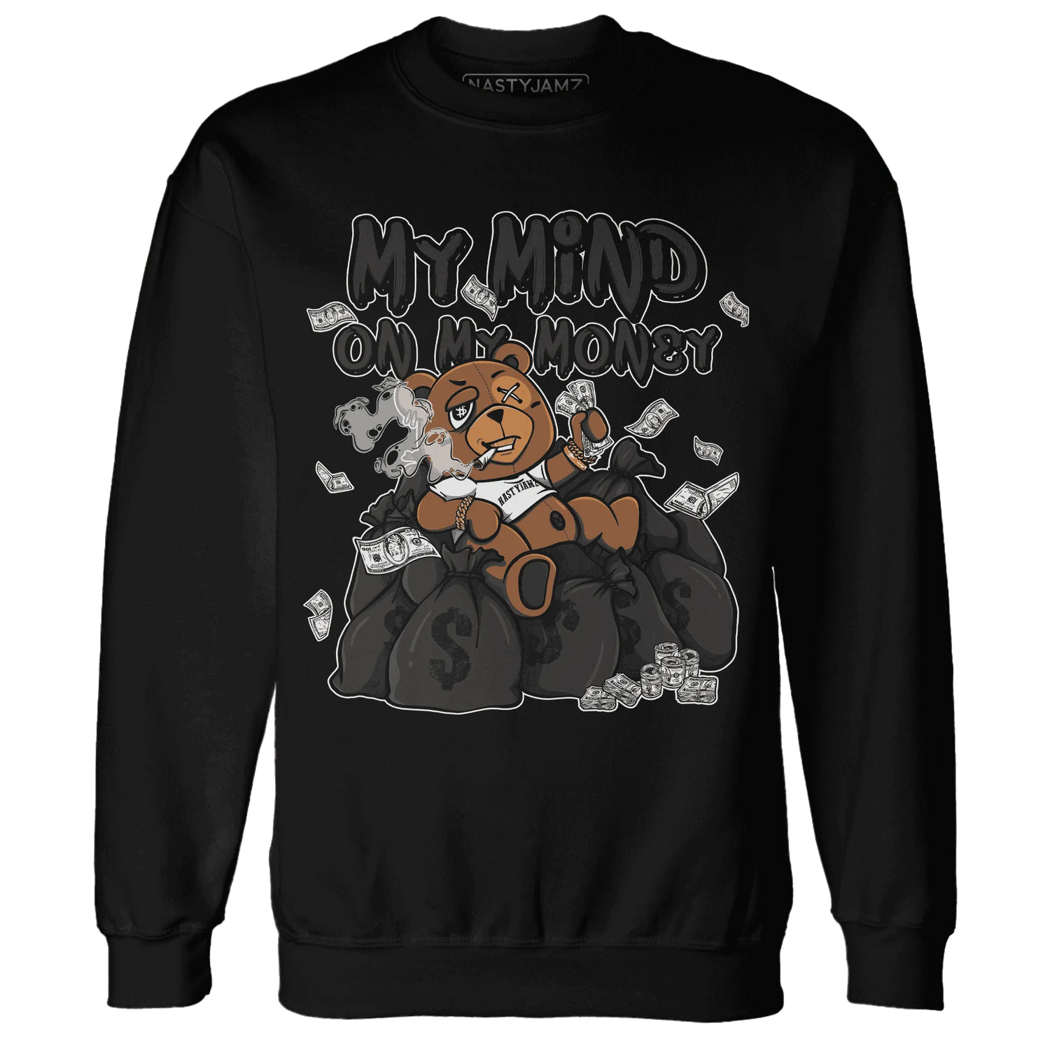 White-Thunder-4s-Sweatshirt-Match-My-Money-On-My-Mind-BER