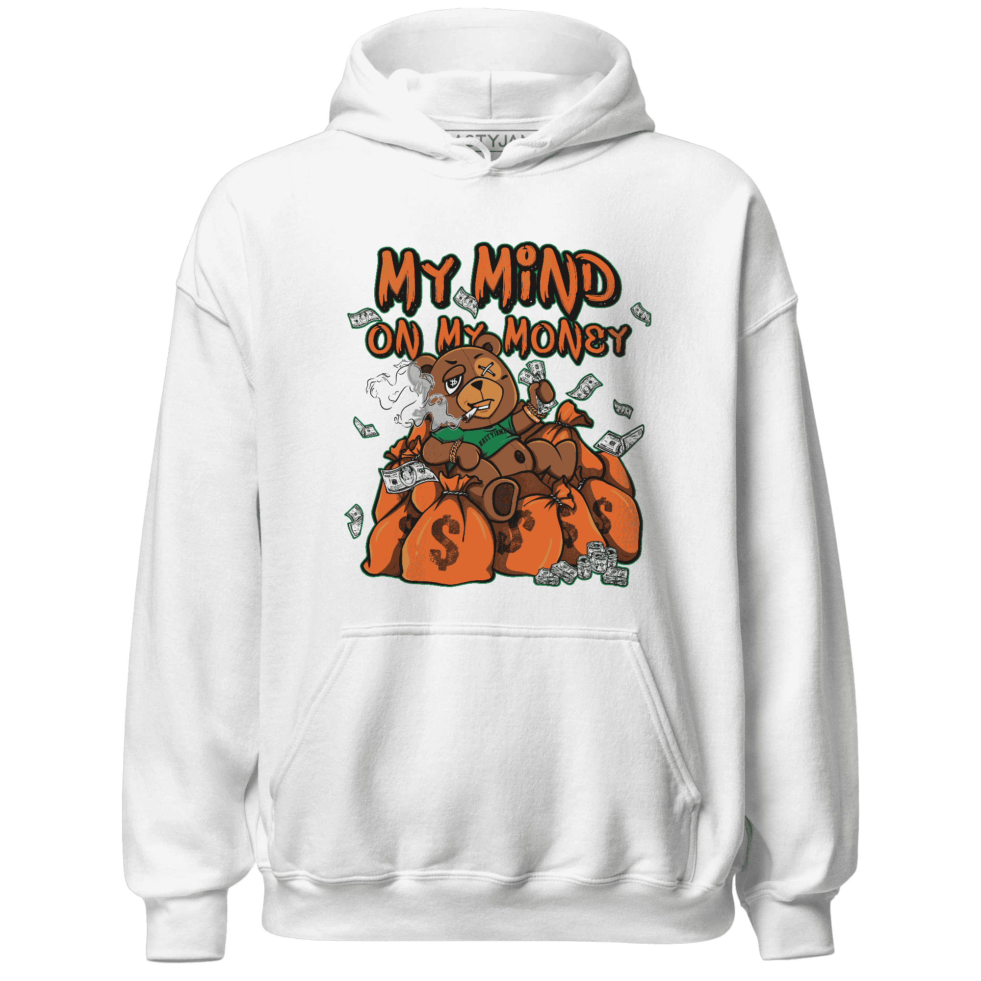 MAM Hurricanes 5s Hoodie Match My Money On My Mind BER - NastyJamz