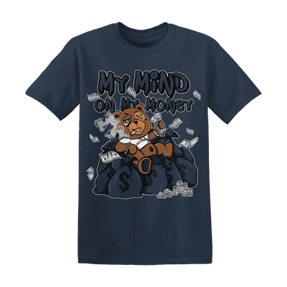 White-Navy-6s-T-Shirt-Match-My-Money-On-My-Mind-BER