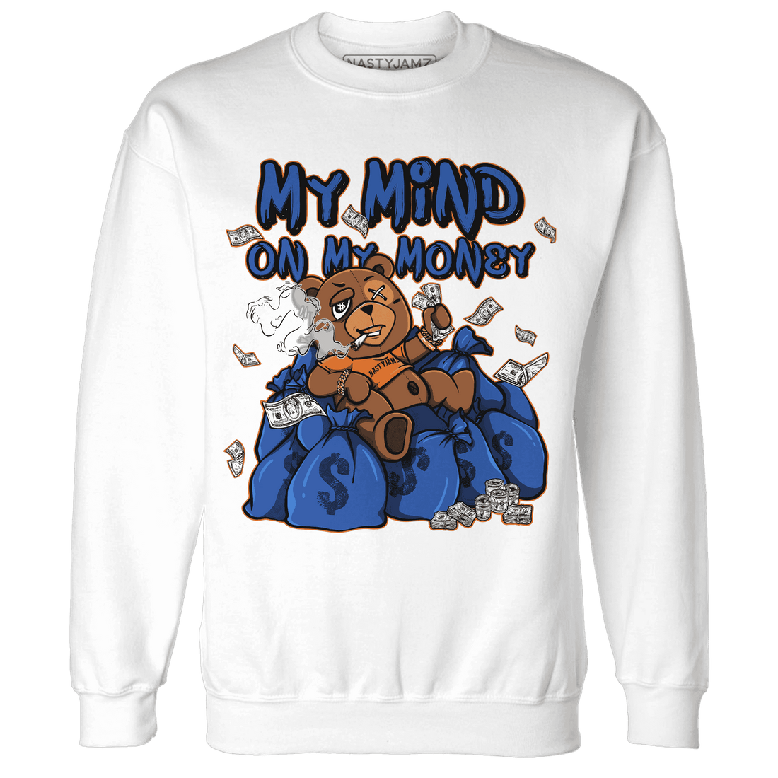 Dunk Low Knicks Sweatshirt Match My Money On My Mind BER - NastyJamz