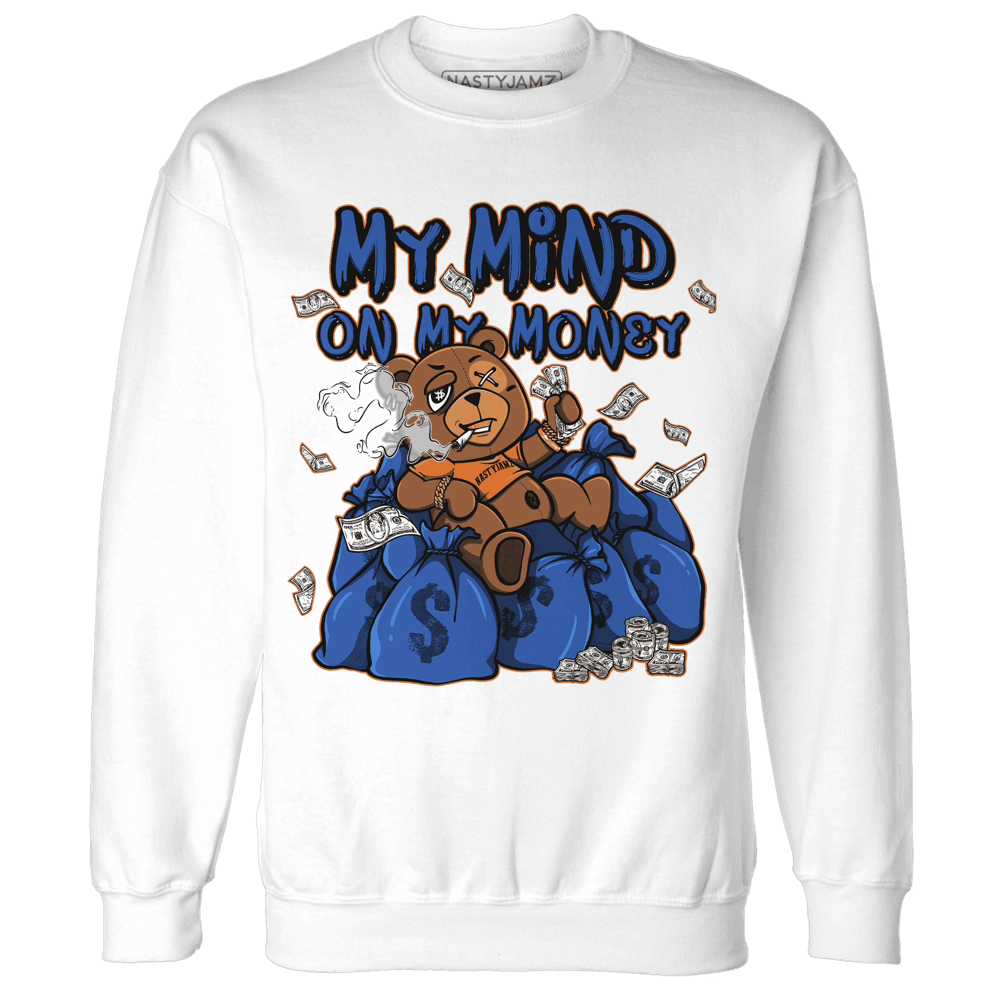 Dunk Low Knicks Sweatshirt Match My Money On My Mind BER - NastyJamz