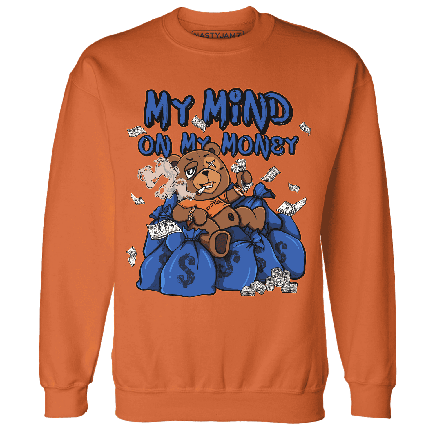 Dunk Low Knicks Sweatshirt Match My Money On My Mind BER - NastyJamz