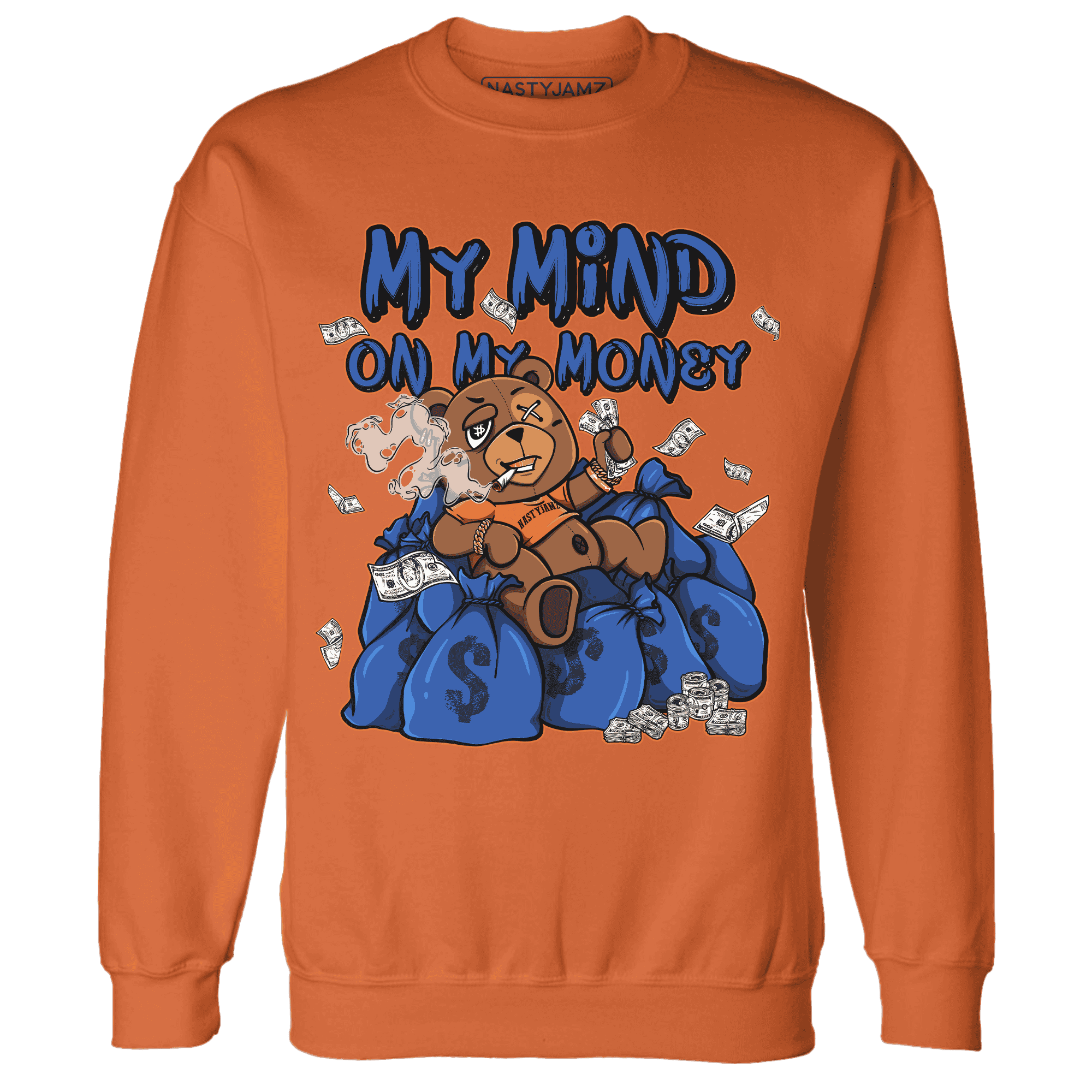 Dunk Low Knicks Sweatshirt Match My Money On My Mind BER - NastyJamz